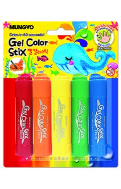 Mungyo Gel Colour Stix 5 Basic Color Set